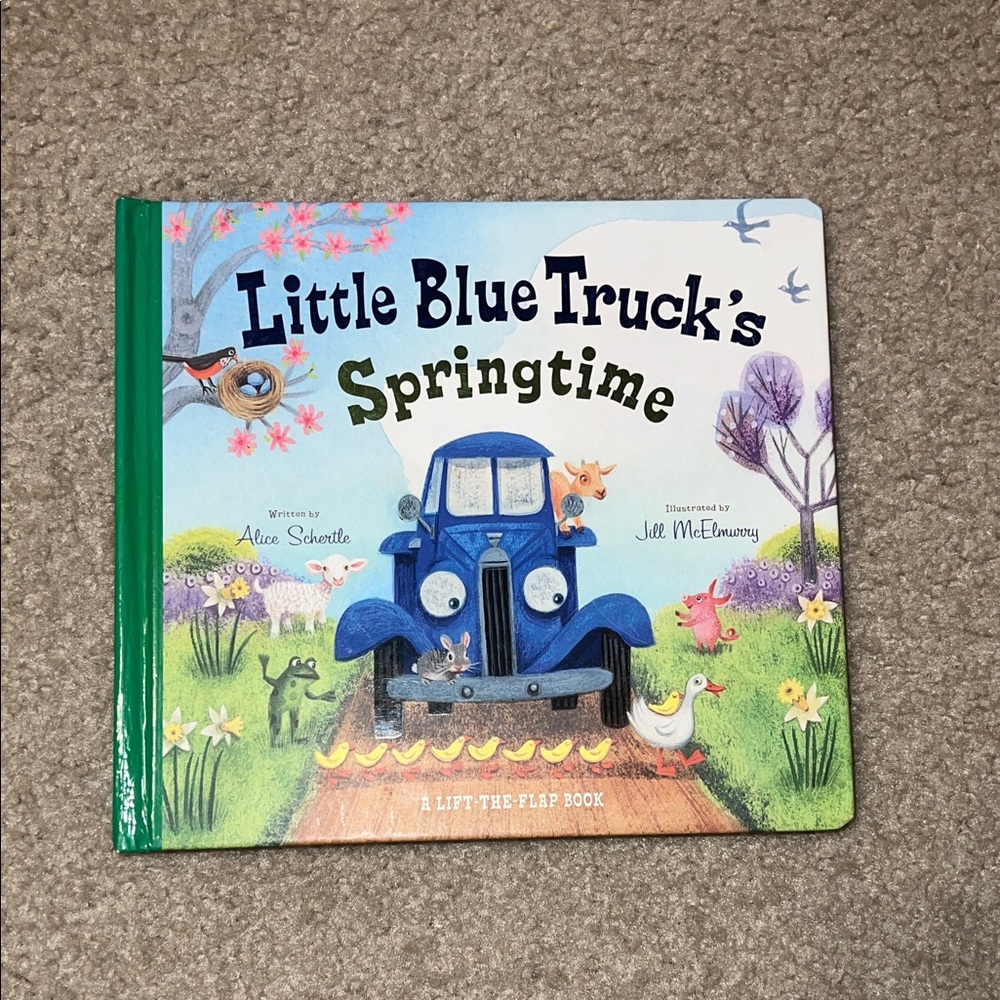 Little Blue Truck's Springtime Book